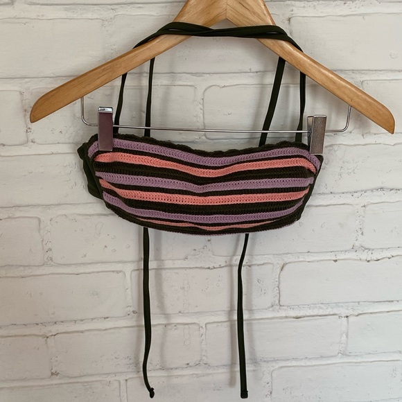 Xhilaration crochet square neck bikini top - Picture 5 of 12